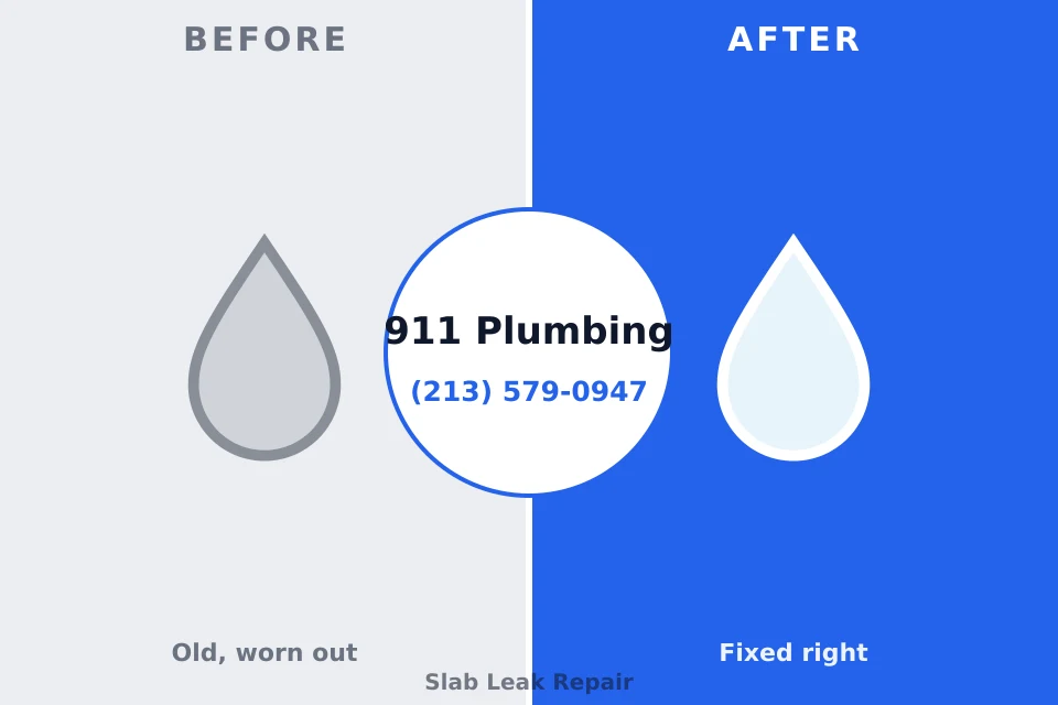 Before and after: plumbing repair Waimalu, HI